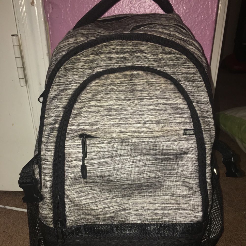 pink backpack